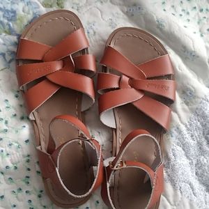 Brown sandals